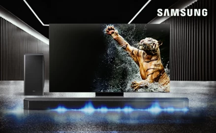 Cadou soundbar pentru Samsung TV